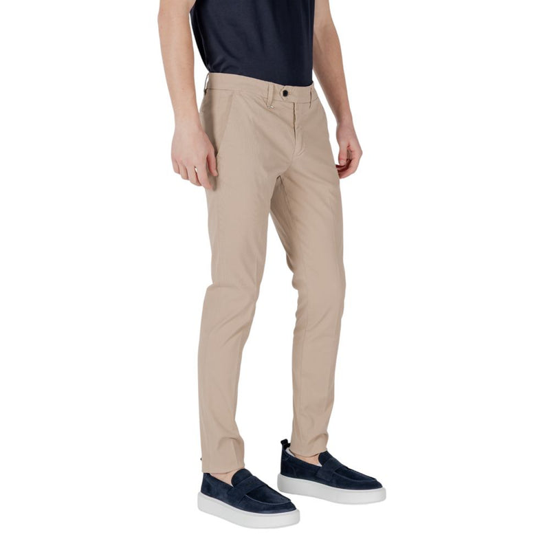 Antony Morato Beige Cotton Skinny Pant - BRYAN SKINNY FIT