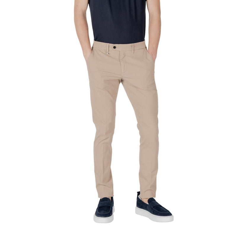 Antony Morato Beige Cotton Skinny Pant - BRYAN SKINNY FIT