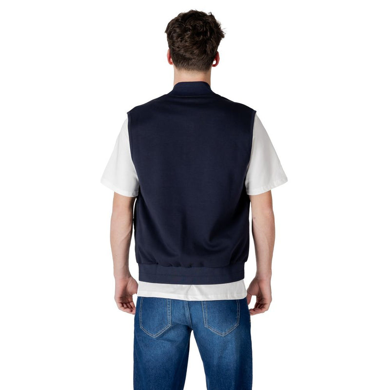 Antony Morato Blue Cotton Jacket - MMFL01050-FA150178