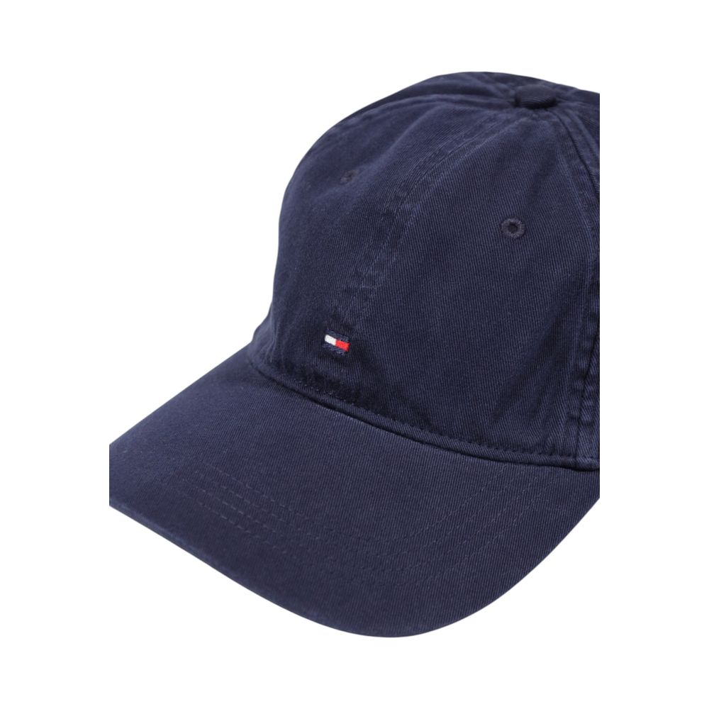 Tommy Hilfiger blauwe katoenen baseballpet