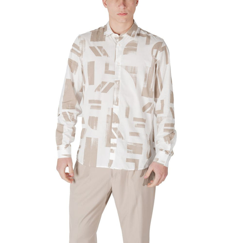 Chemise Beige Antony Morato BARCELONA pour Homme