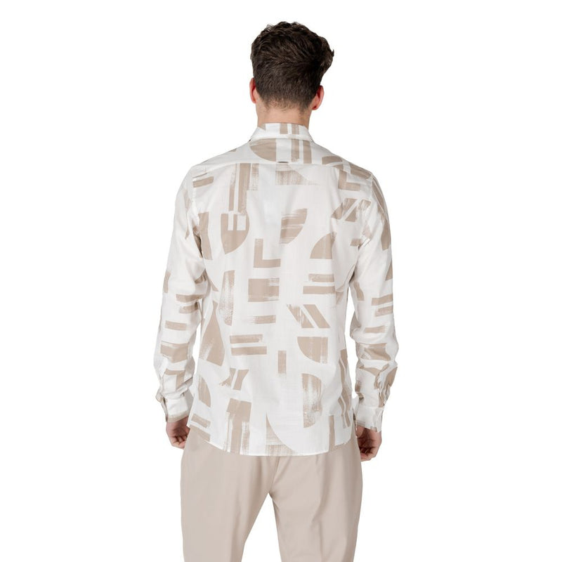 Chemise Beige Antony Morato BARCELONA pour Homme