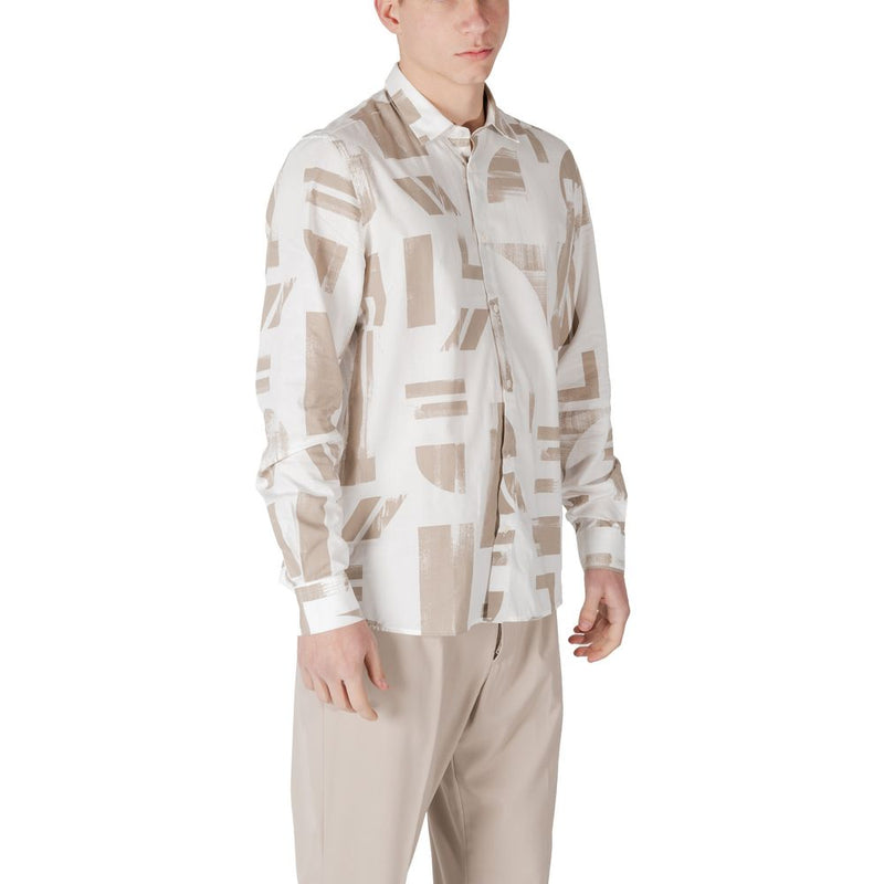Chemise Beige Antony Morato BARCELONA pour Homme