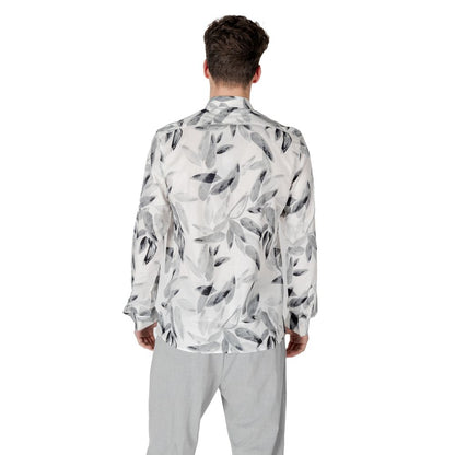 Wit viscose overhemd van Antony Morato