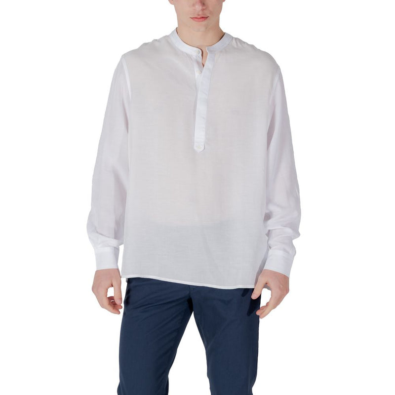 Chemise blanche en Lyocell KILIS RELAXED FIT d'Antony Morato