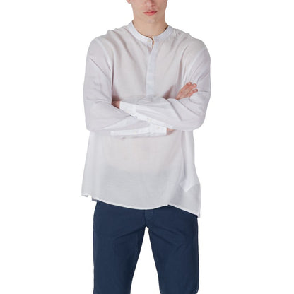 Chemise en lyocell blanche Antony Morato