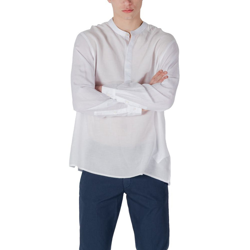 Chemise blanche en Lyocell KILIS RELAXED FIT d'Antony Morato