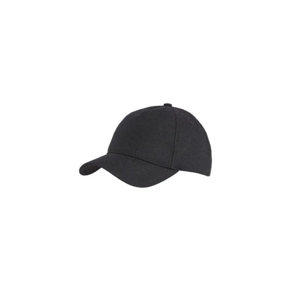 Calvin Klein Zwarte Gerecyclede Polyester Petten Baseballpet