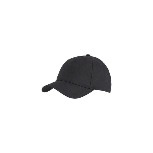 Calvin Klein Zwarte Gerecyclede Polyester Petten Baseballpet