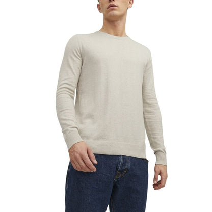 Jack Jones Beige Katoenen Sportkleding