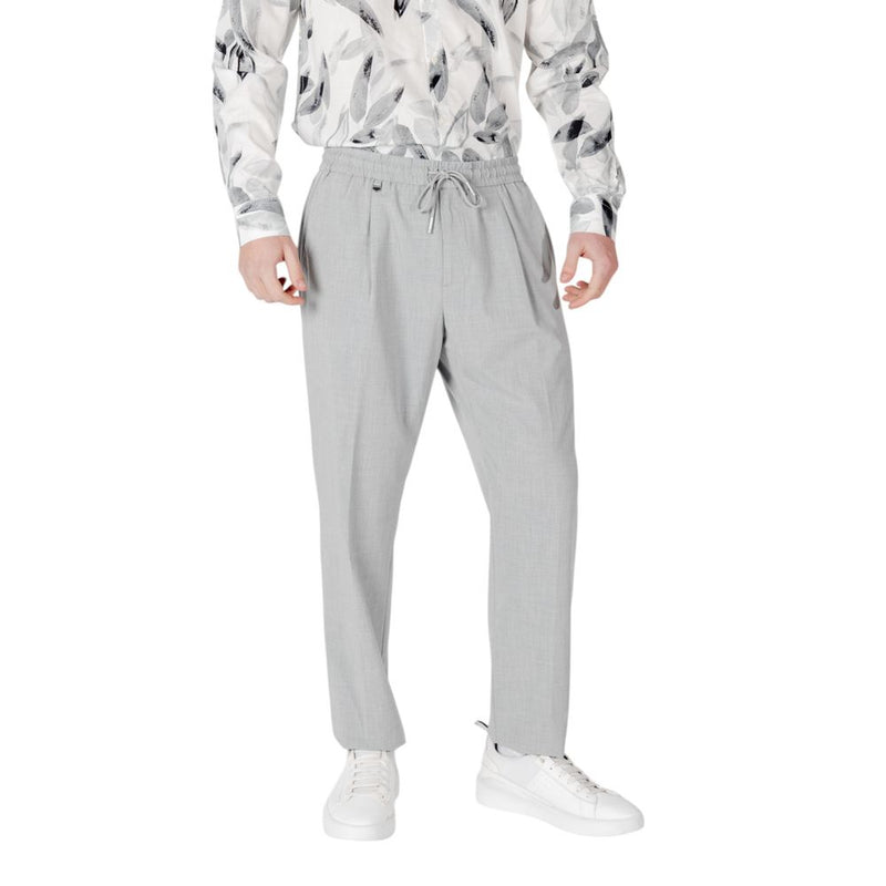 Antony Morato Gray Polyester Pant NEIL REGULAR FIT