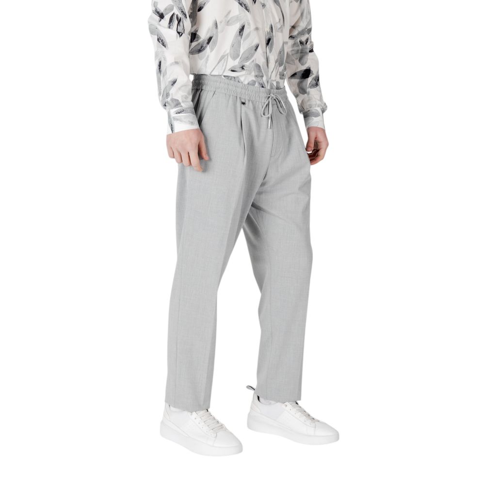 Antony Morato Gray Polyester Pant NEIL REGULAR FIT