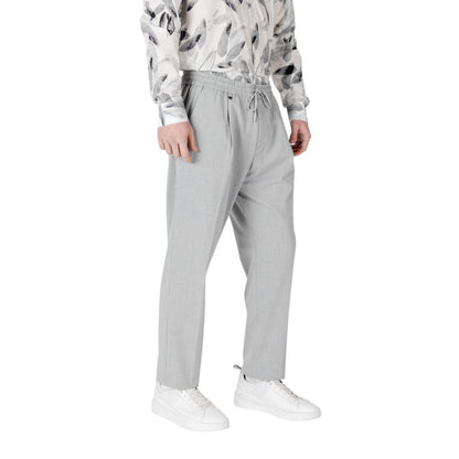 Pantalon en polyester gris Antony Morato