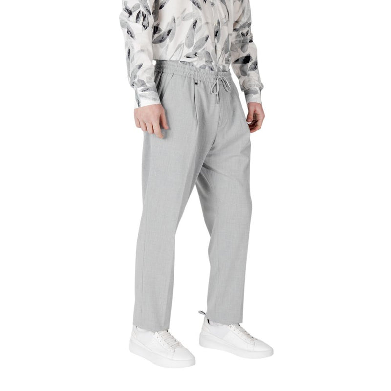 Antony Morato Gray Polyester Pant NEIL REGULAR FIT