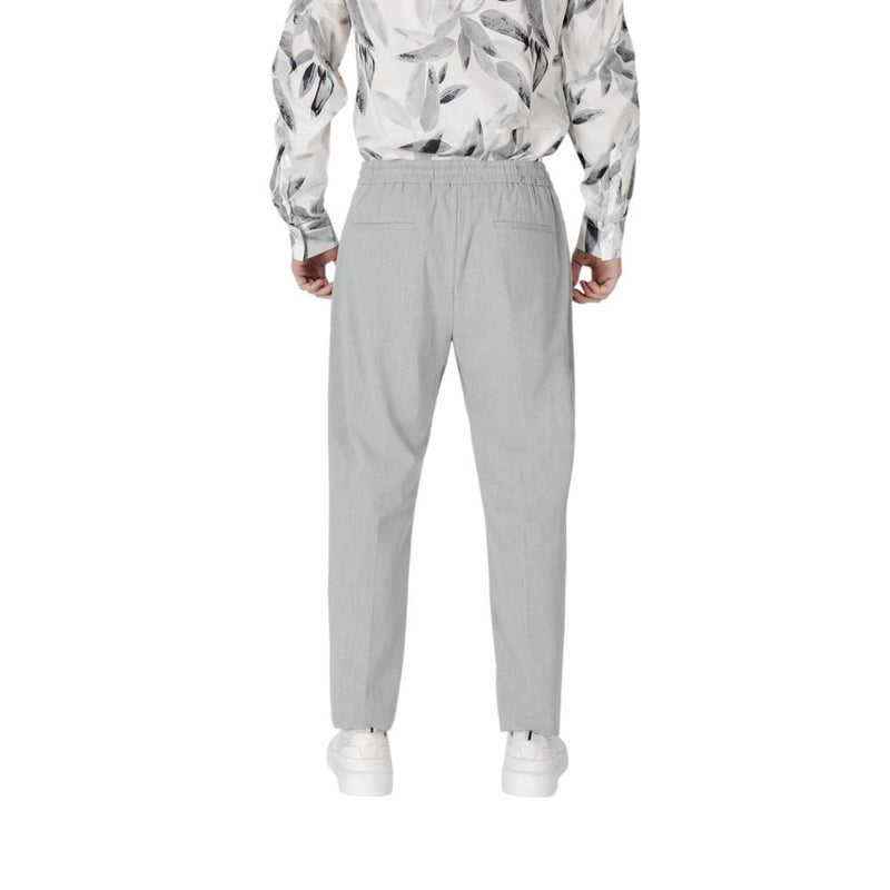 Antony Morato Gray Polyester Pant NEIL REGULAR FIT