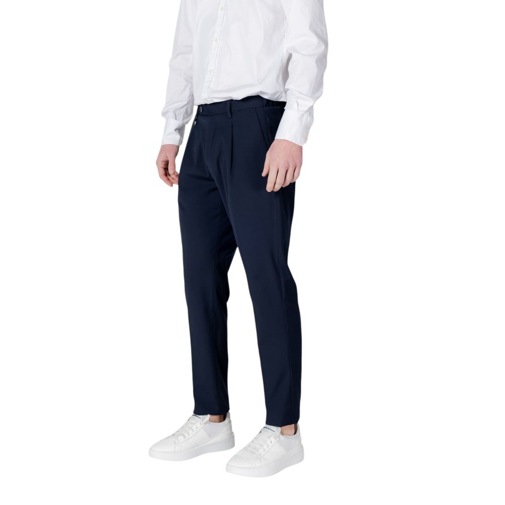 Antony Morato blauwe polyester broek