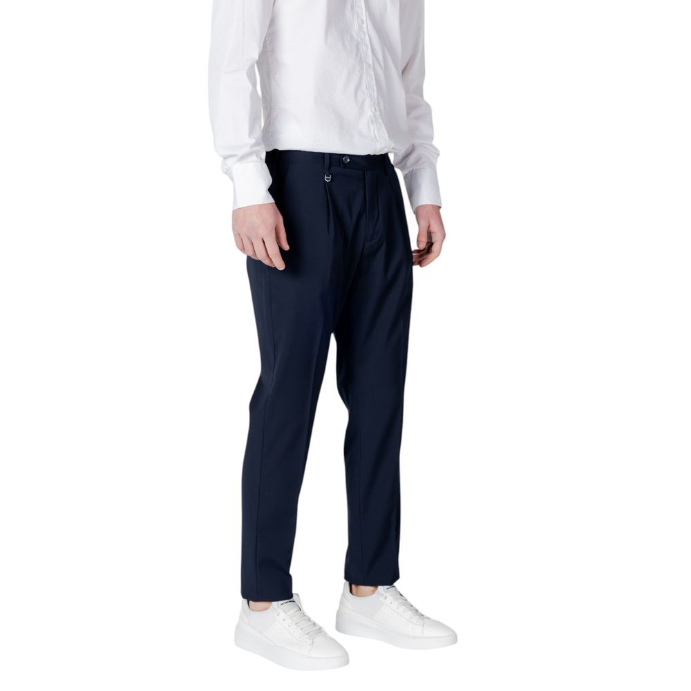 Antony Morato blauwe polyester broek