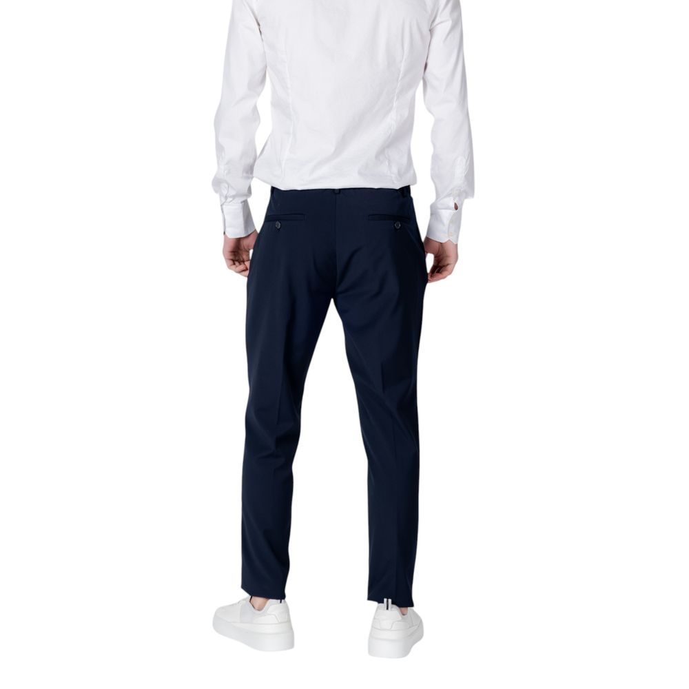Antony Morato blauwe polyester broek
