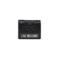 Portefeuille en polyéthylène noir Love Moschino