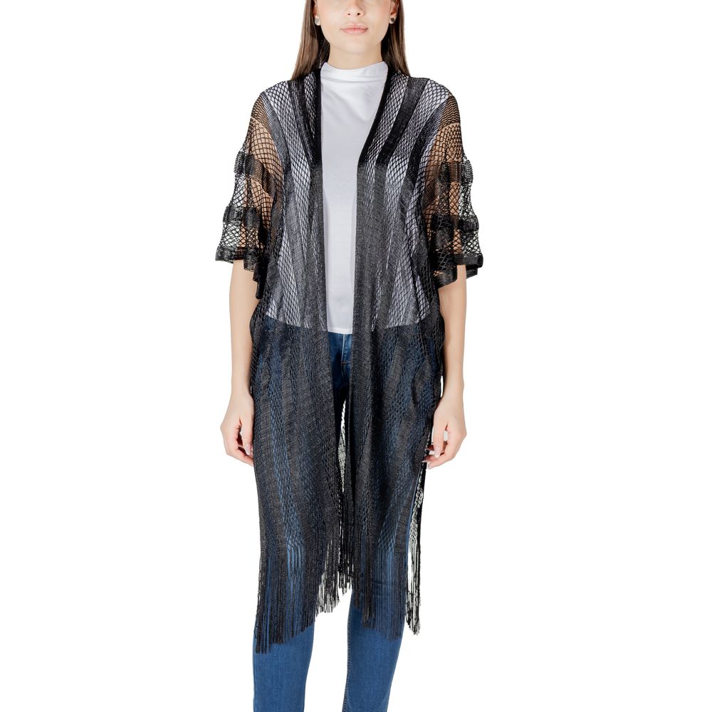 Écharpe en Polyester Noir Liu Jo - Accessoire Élégant et Polyvalent