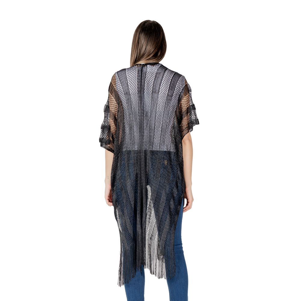 Écharpe en Polyester Noir Liu Jo - Accessoire Élégant et Polyvalent