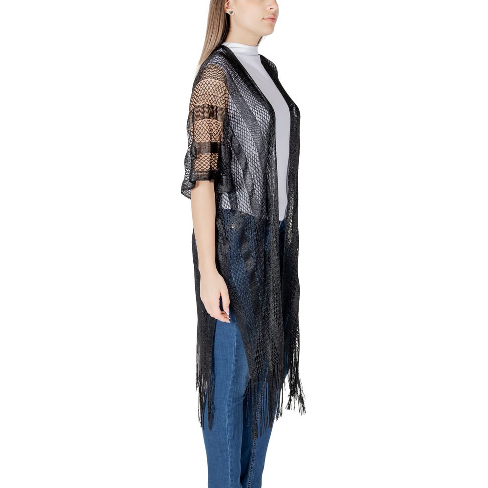 Écharpe en Polyester Noir Liu Jo - Accessoire Élégant et Polyvalent