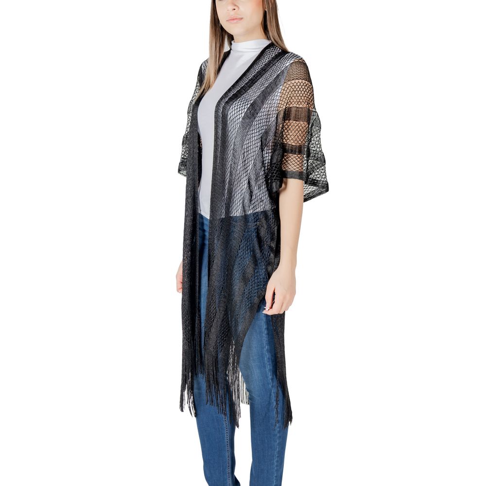 Écharpe en Polyester Noir Liu Jo - Accessoire Élégant et Polyvalent