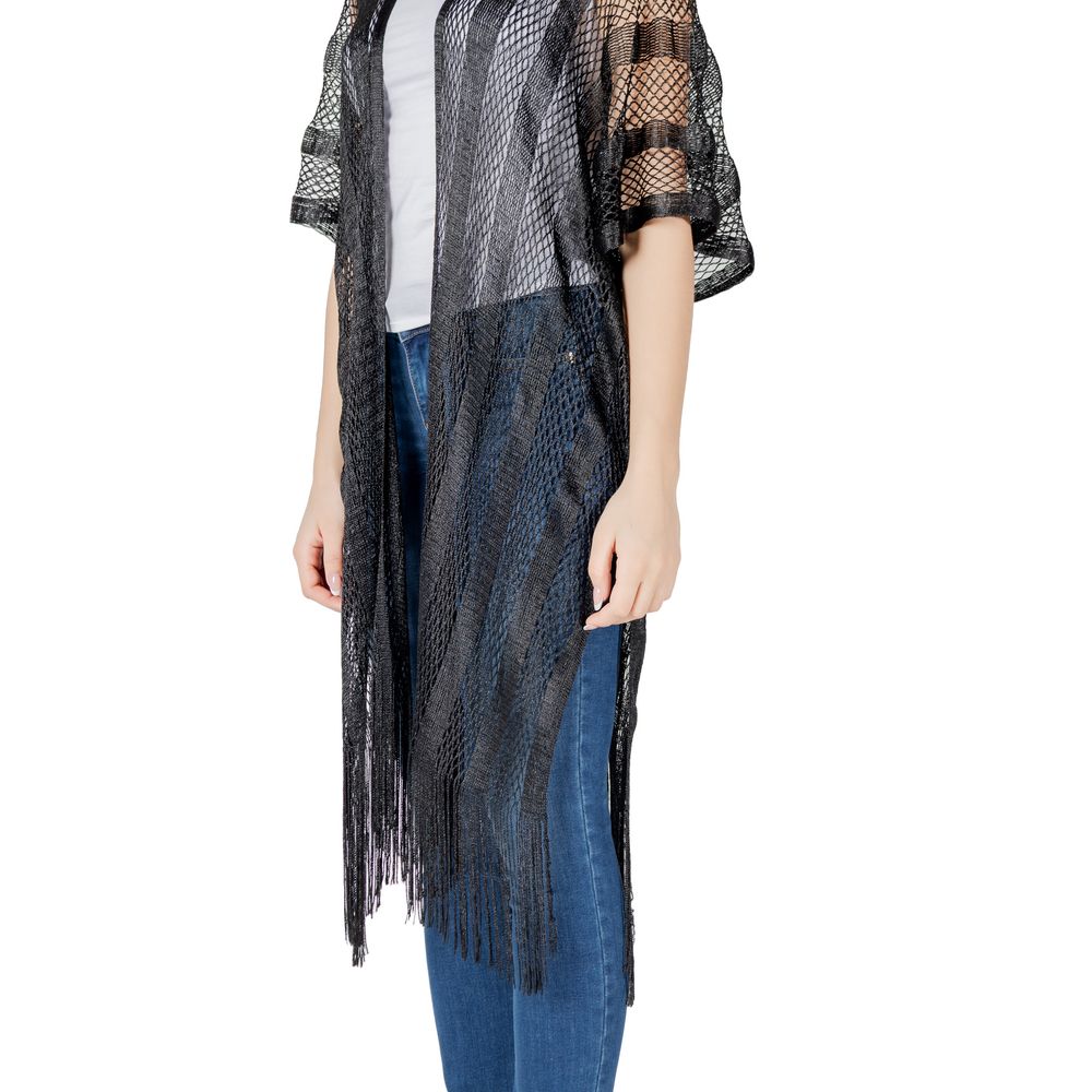 Écharpe en Polyester Noir Liu Jo - Accessoire Élégant et Polyvalent