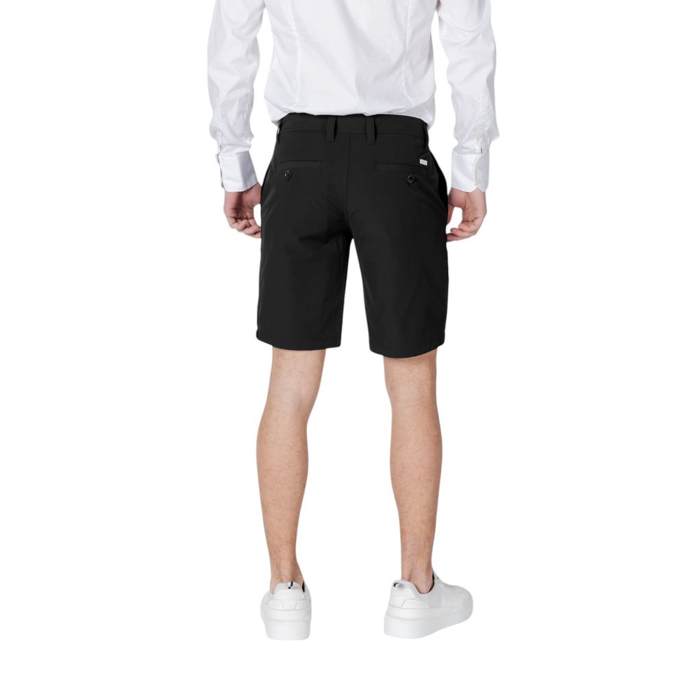 Short Bermuda en polyamide noir Armani Exchange