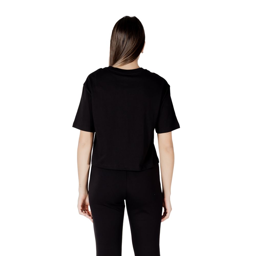 Armani Exchange zwart katoenen T-shirt