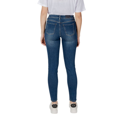 Jean skinny en coton bleu Armani Exchange