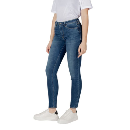 Jean skinny en coton bleu Armani Exchange