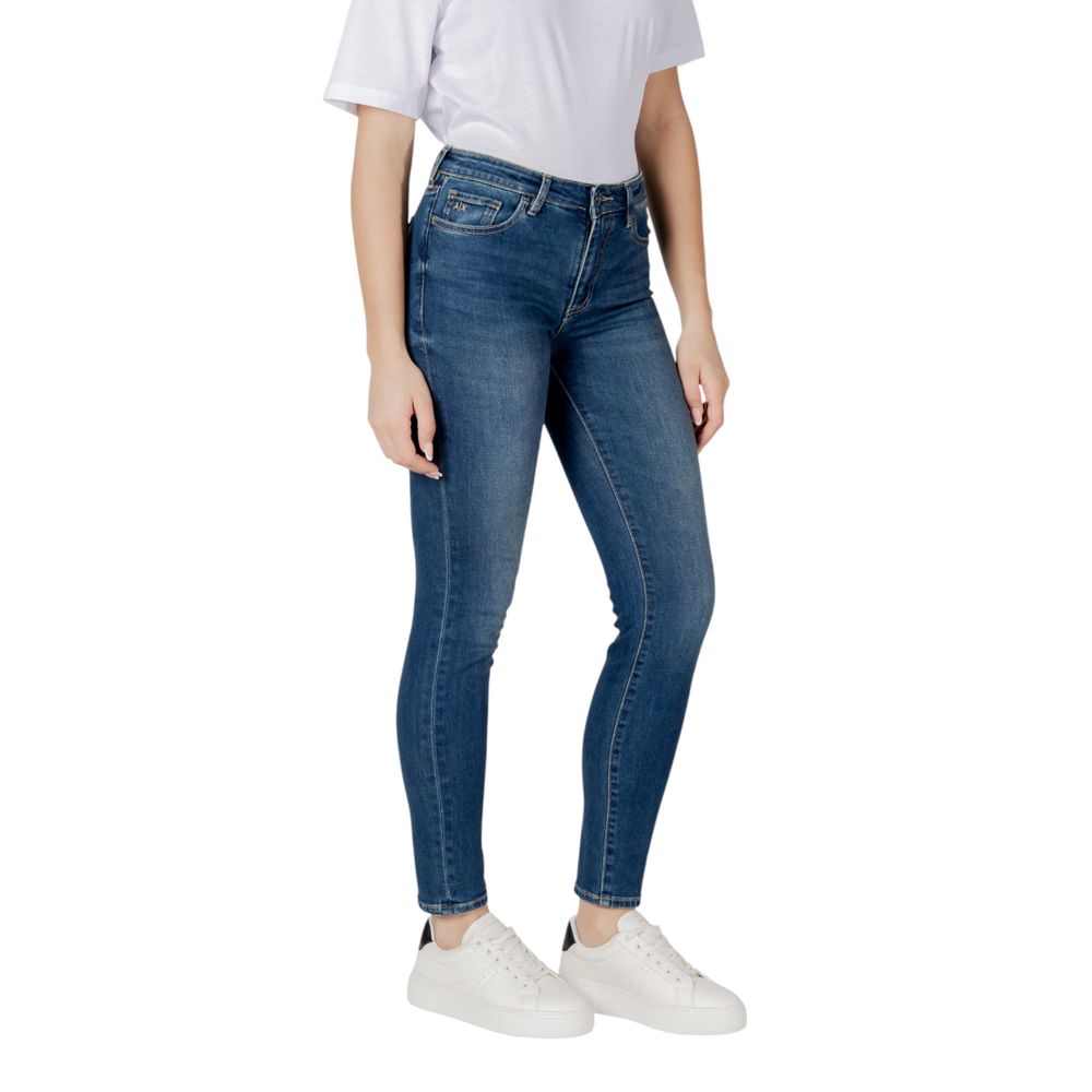 Jean skinny en coton bleu Armani Exchange