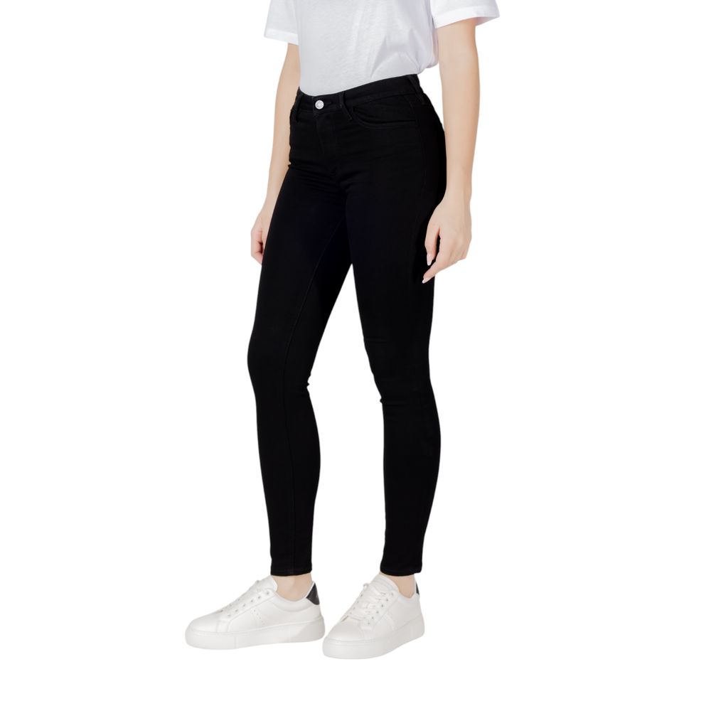 Jean skinny en coton noir Armani Exchange