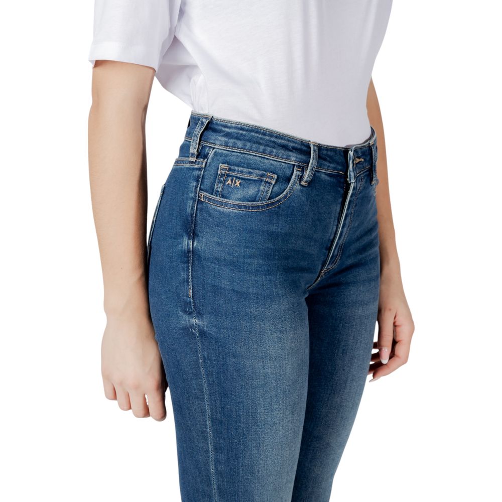 Jean skinny en coton bleu Armani Exchange