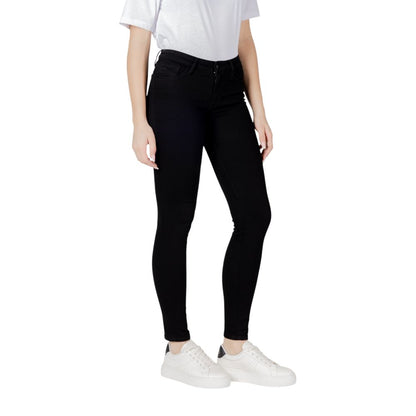 Jean skinny en coton noir Armani Exchange