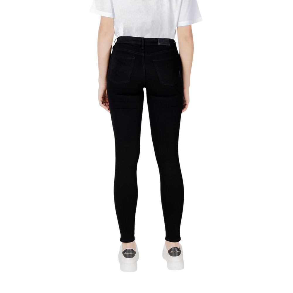 Jean skinny en coton noir Armani Exchange