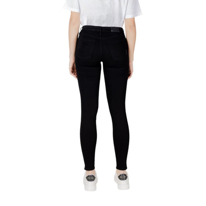 Jean skinny en coton noir Armani Exchange