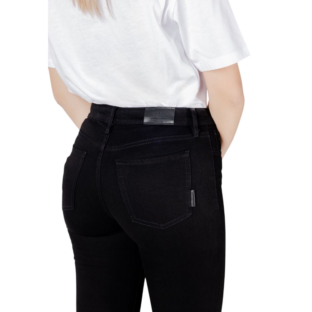 Jean skinny en coton noir Armani Exchange