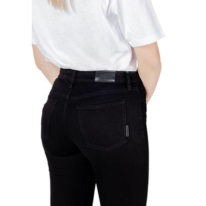 Jean skinny en coton noir Armani Exchange