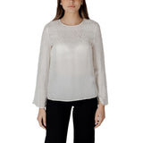 Armani Exchange Blouse Femme Crème - Modèle XW000149 AF10842