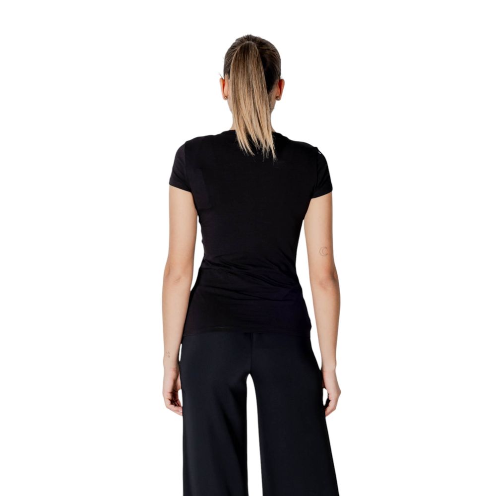 Armani Exchange zwart katoenen T-shirt