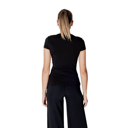 Armani Exchange zwart katoenen T-shirt