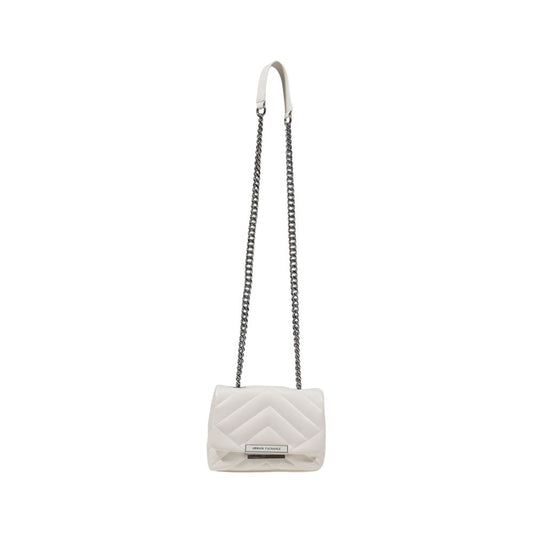 Armani Exchange Witte Polyester Handtas