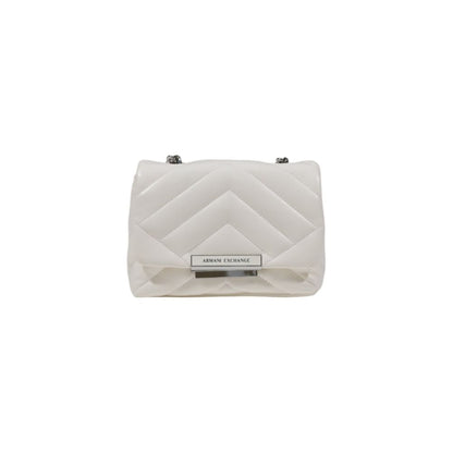 Sac à main en polyester blanc Armani Exchange