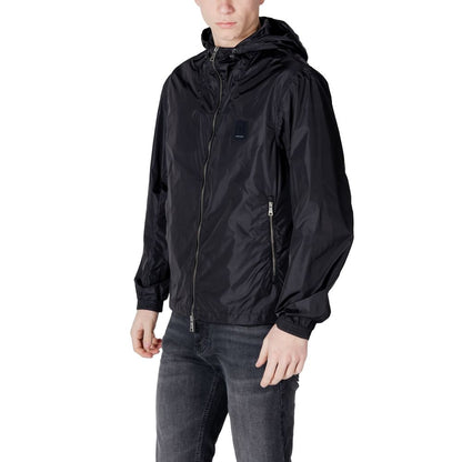 Armani Exchange Zwarte Polyamide Jassen &amp; Mantels