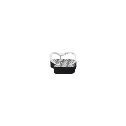 Armani Exchange Zwarte en Witte Rubberen Flip-Flop Sandalen