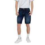 Short Bermuda en coton bleu Armani Exchange
