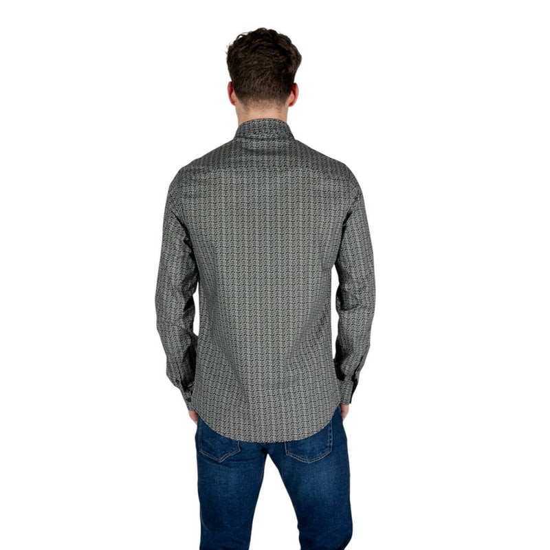 Armani Exchange Black Cotton Shirt