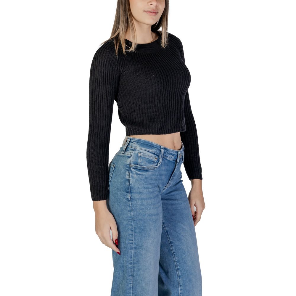 Jacqueline De Yong Black Marabou Sportswear